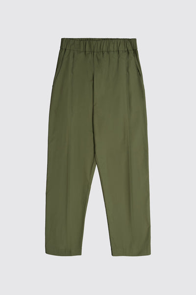 Laneus pantalone military green oversize fit