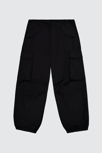 Laneus pantaloni black multipocket