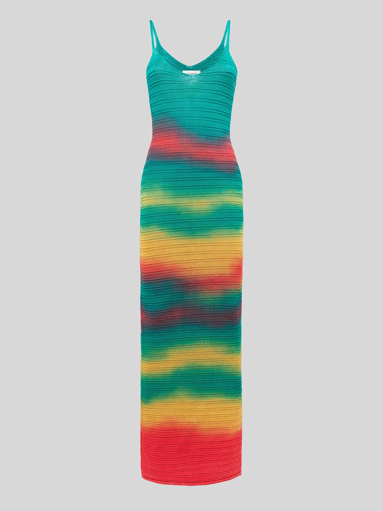 RAINBOW KNIT DRESS Laneus RAINBOW KNIT DRESS Laneus
