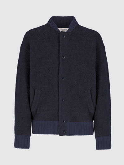 Bomber in lana bouclè