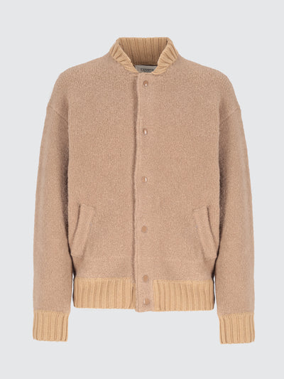 Bomber in lana bouclè