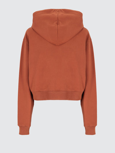 Felpa boxy con cappuccio Cornely