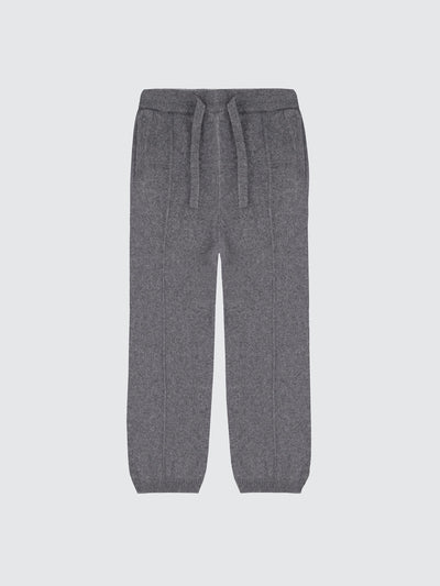 Pantaloni comfy in lana e cashmere