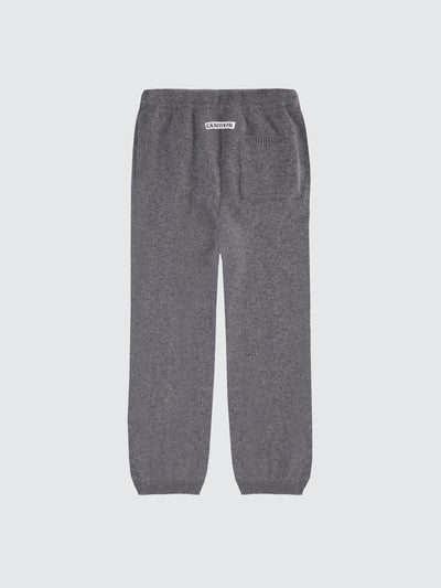 Pantaloni comfy in lana e cashmere