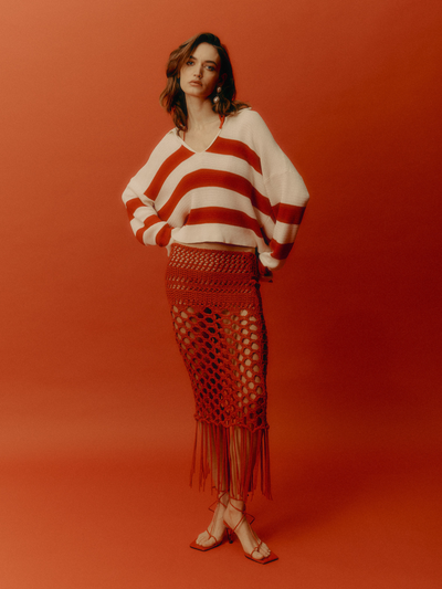 Longuette in filato di cotone