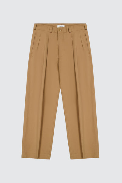 Laneus sand trousers with pinces