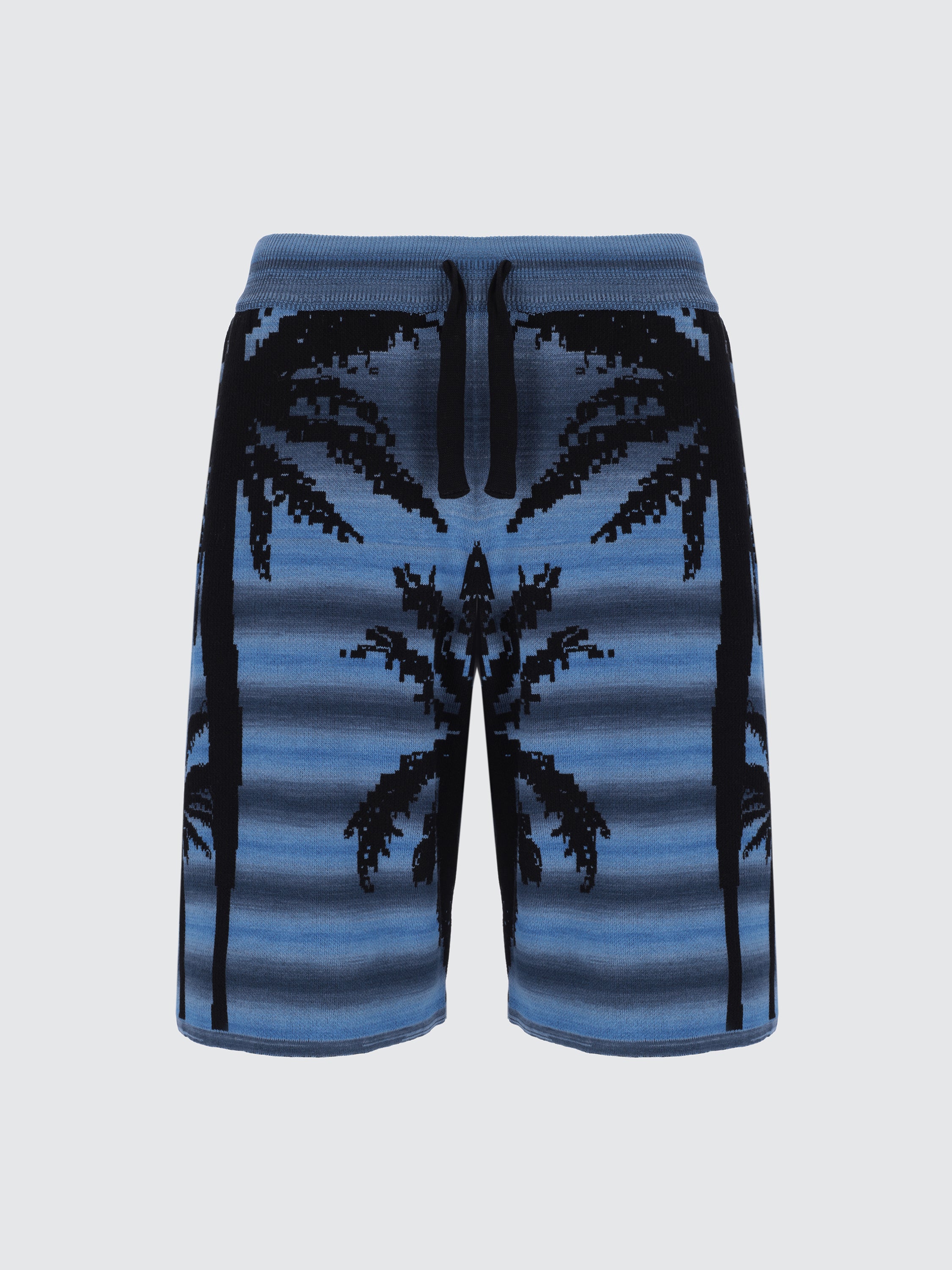 Knitted bermuda shorts
