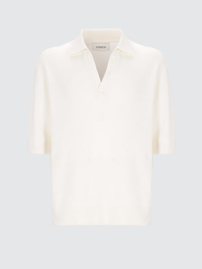 Polo in filato di cotone