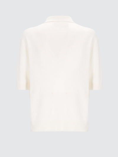 Polo in filato di cotone