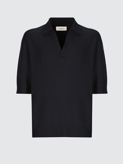 Polo in filato di cotone