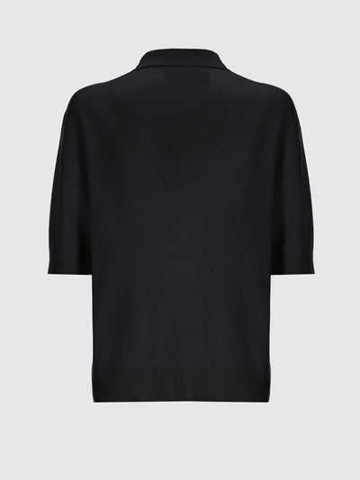 Polo in filato di cotone