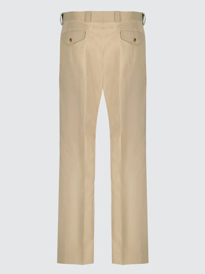 Pantaloni baggy doppia pence