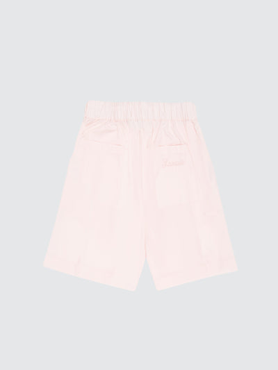 Bermuda gamba larga in popeline