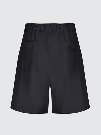 Bermuda gamba larga in popeline