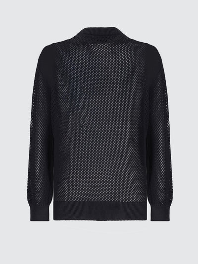 Cardigan boxy in maglia