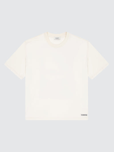 T-shirt logo in jersey