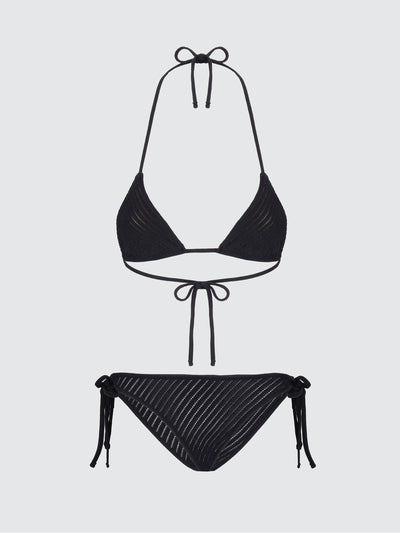 Bikini a triangolo in maglia