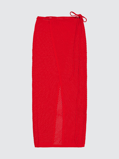 Longuette a portafoglio in maglia