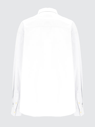 Camicia oversize in popeline di cotone