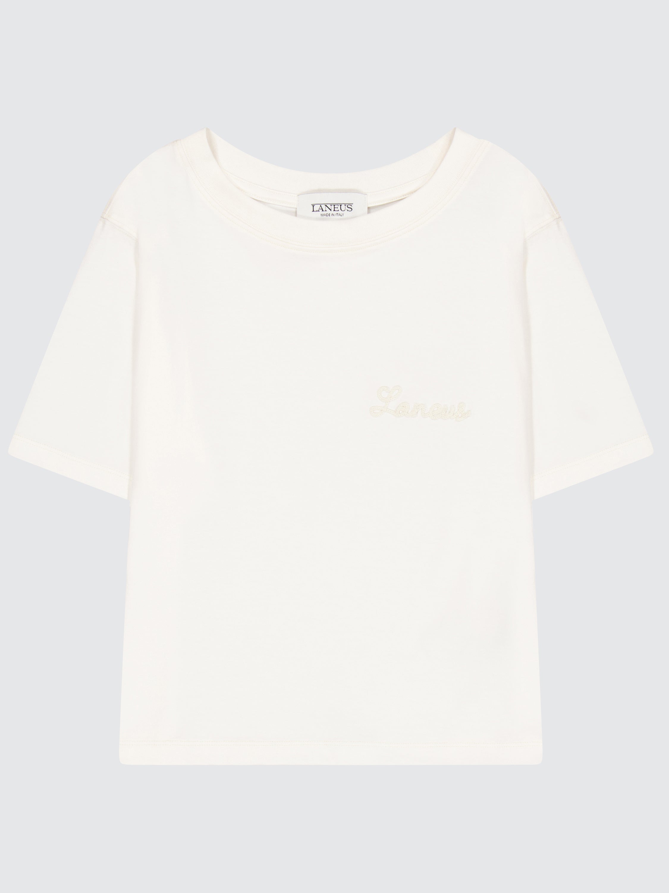 T-shirt boxy in cotone