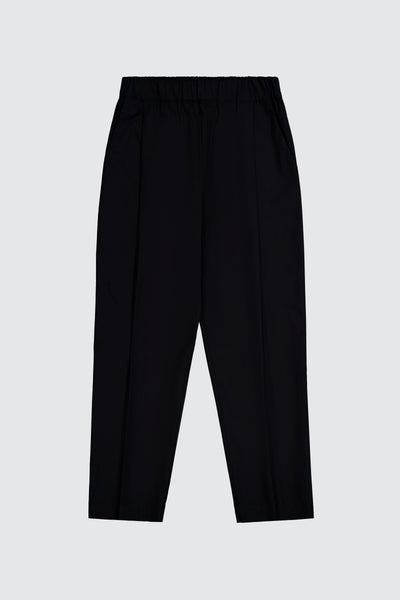 Laneus black trousers with oversize fit