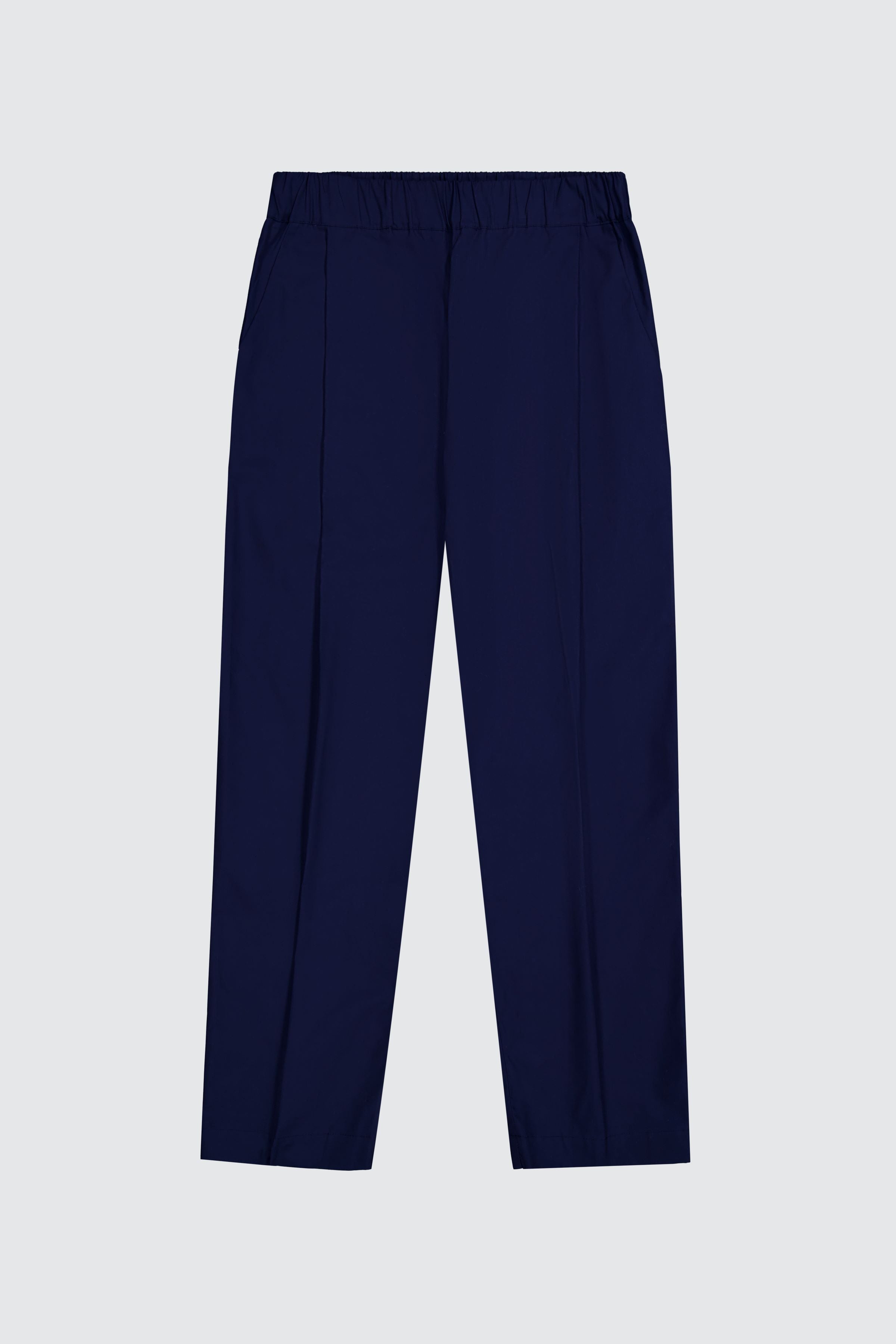 Laneus blue navy trousers with oversize fit