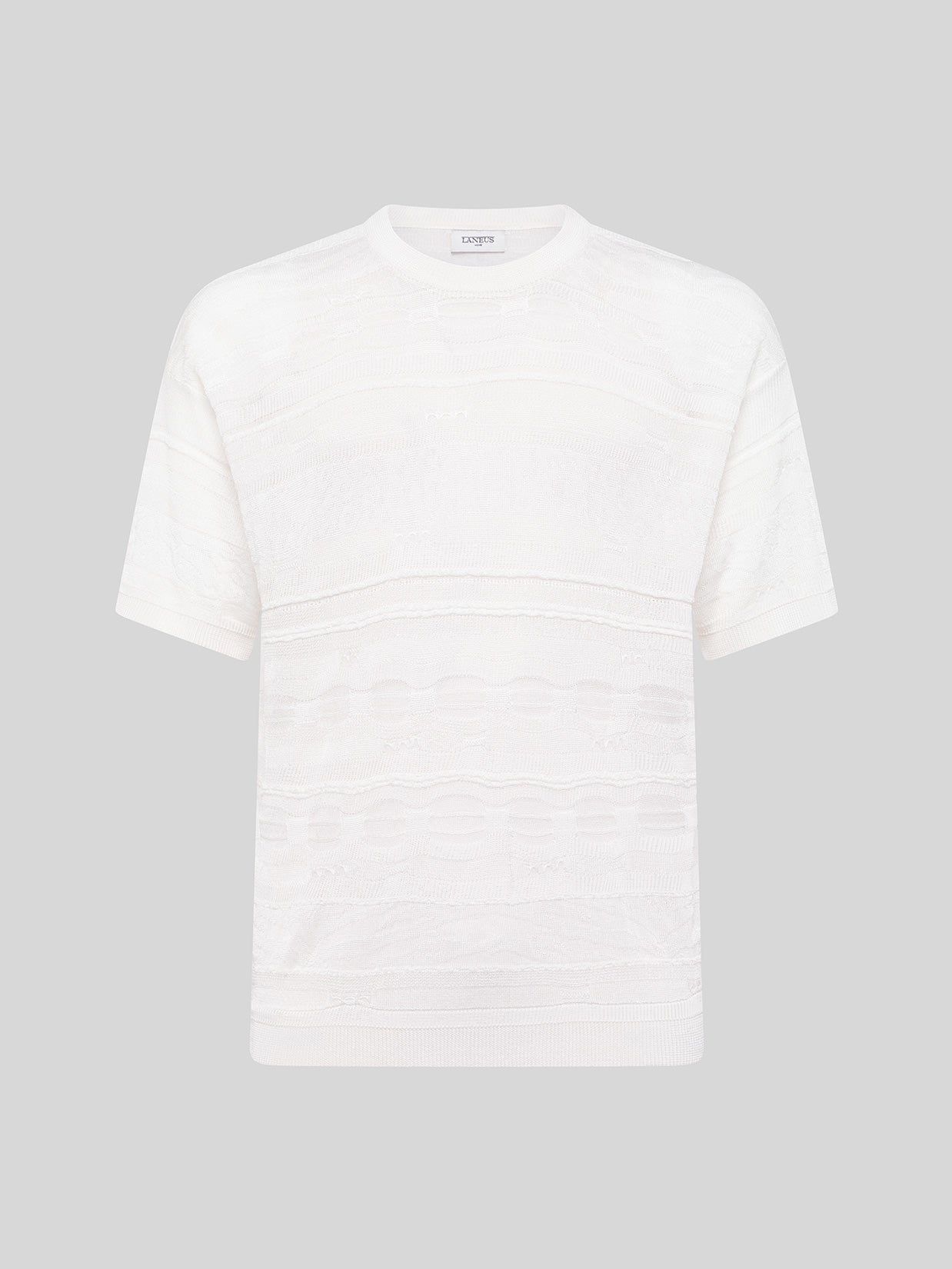 LIGHTWEIGHT JACQUARD T-SHIRT