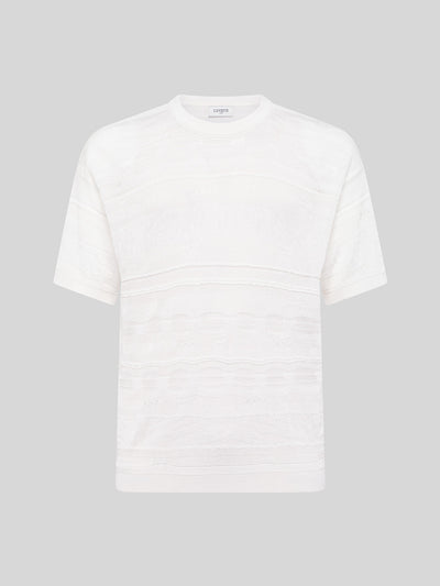 LIGHTWEIGHT JACQUARD T-SHIRT
