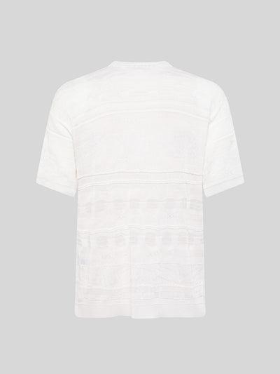 LIGHTWEIGHT JACQUARD T-SHIRT