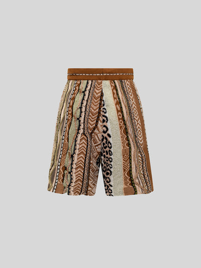 JACQUARD BERMUDA SHORTS
