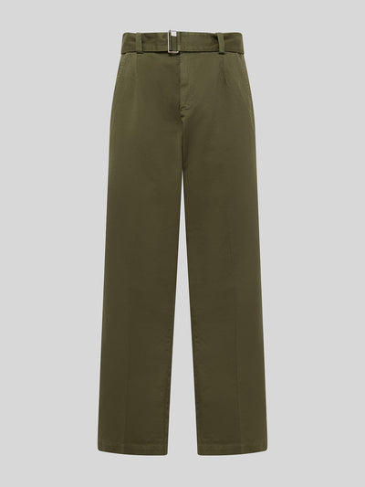 GABARDINE TROUSERS