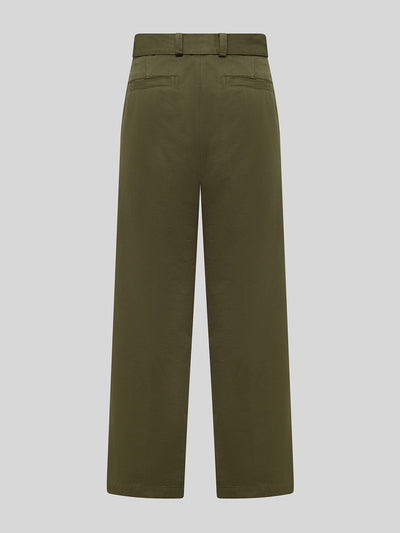 GABARDINE TROUSERS