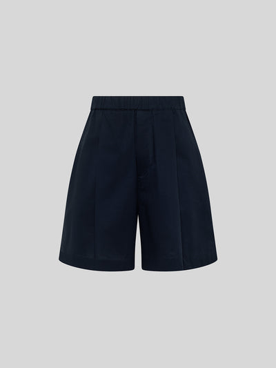 BERMUDA GAMBA LARGA IN COTONE