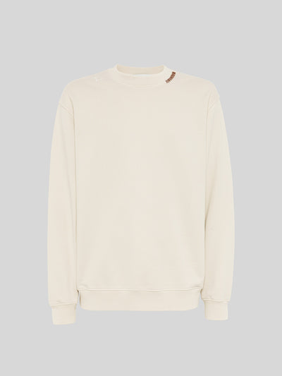 FELPA GIROCOLLO IN COTONE