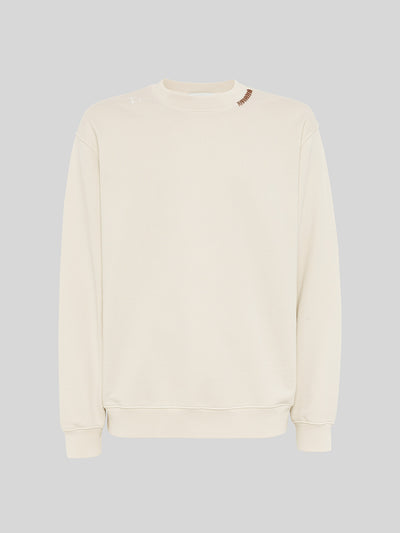 CREW NECK COTTON SWEATSHIRT