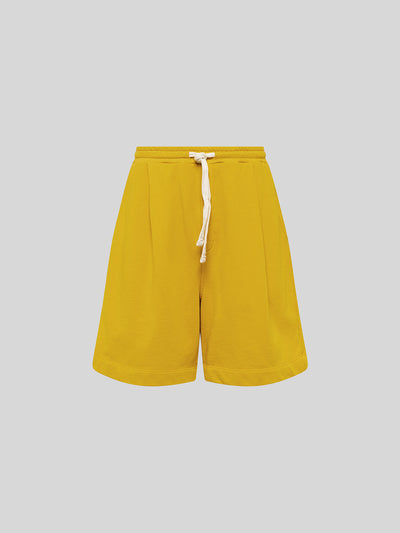 SHORT IN FELPA DI COTONE