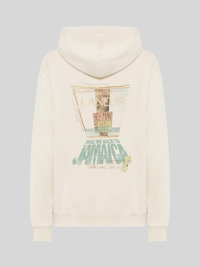 FELPA CON CAPPUCCIO IN COTONE