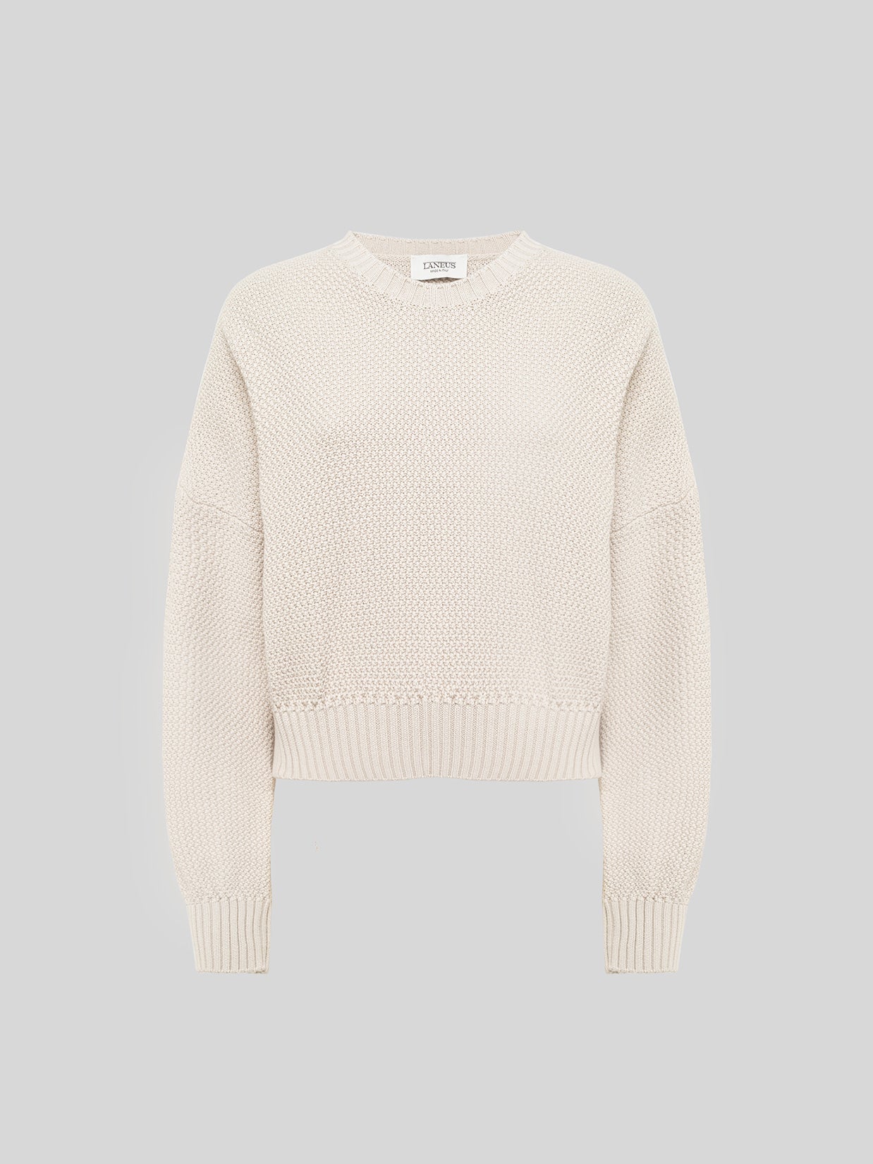 MAGLIA GIROCOLLO BOXY FIT