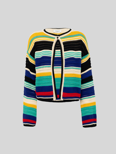 CARDIGAN BOXY IN MAGLIA