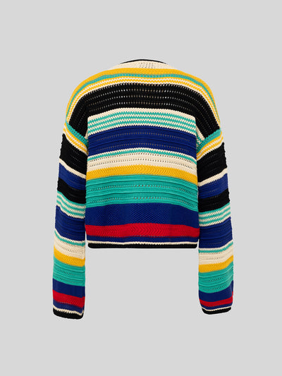 CARDIGAN BOXY IN MAGLIA