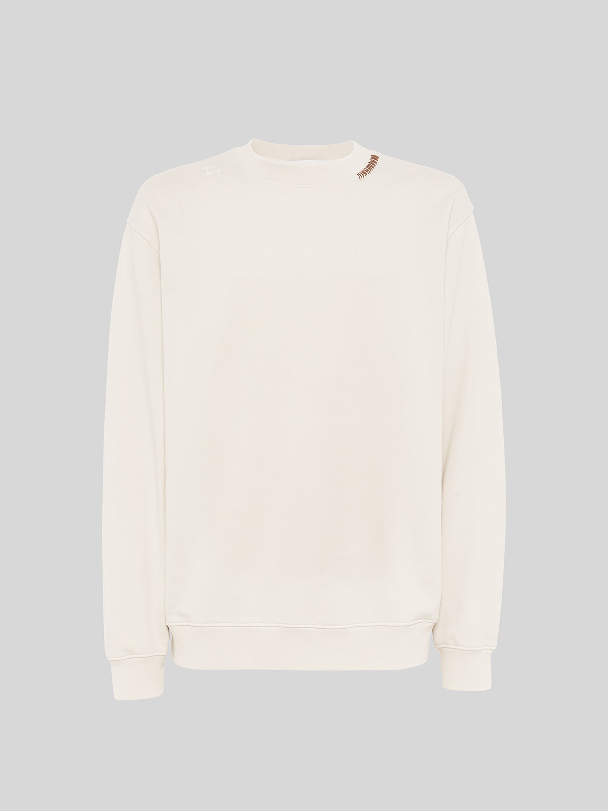 FELPA GIROCOLLO IN COTONE