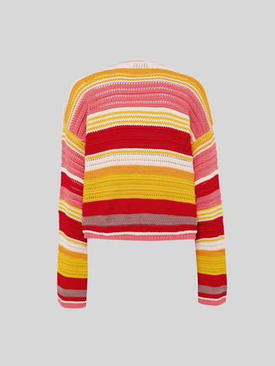 CARDIGAN BOXY IN MAGLIA