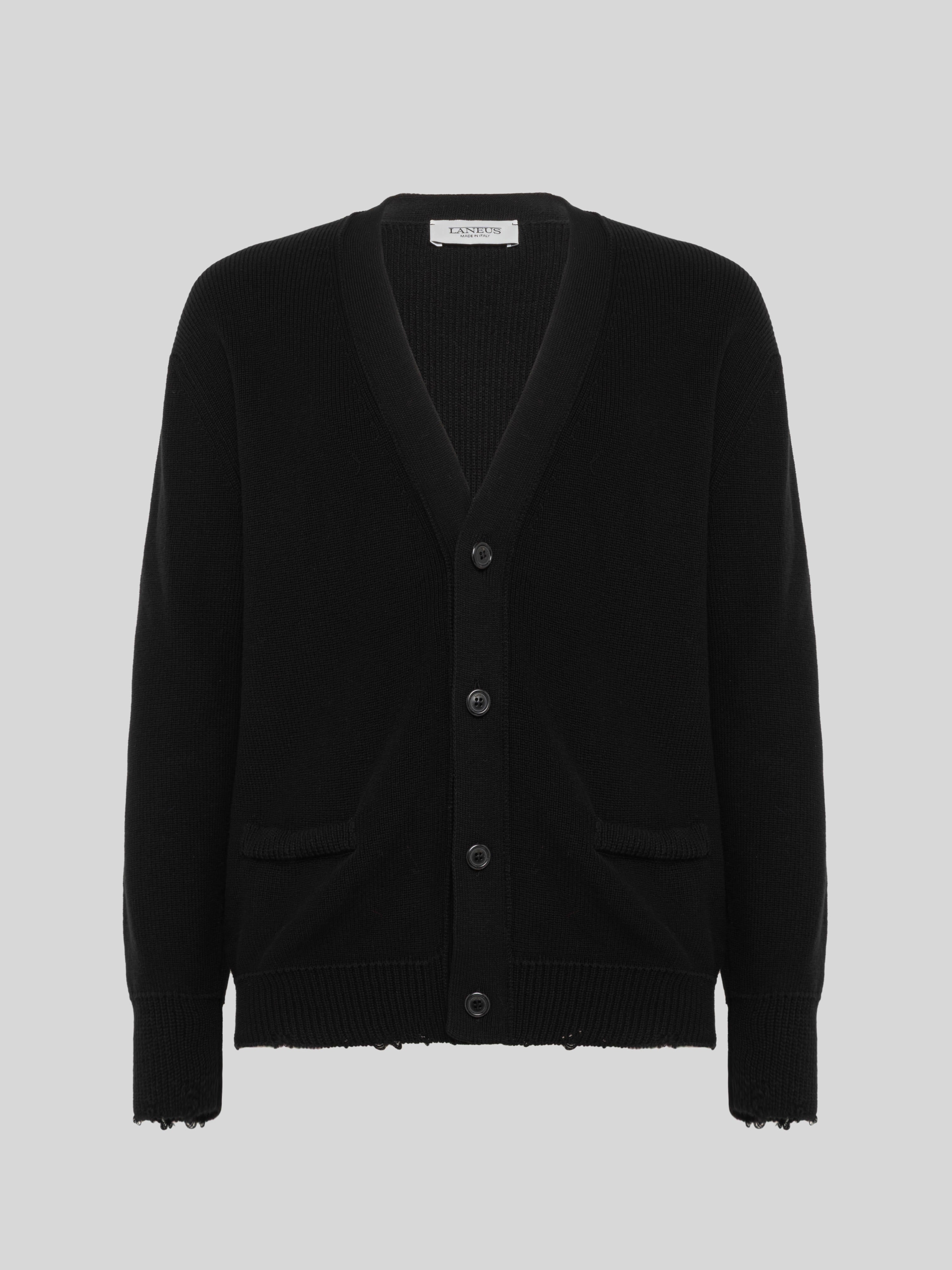 USED ​​EFFECT CARDIGAN