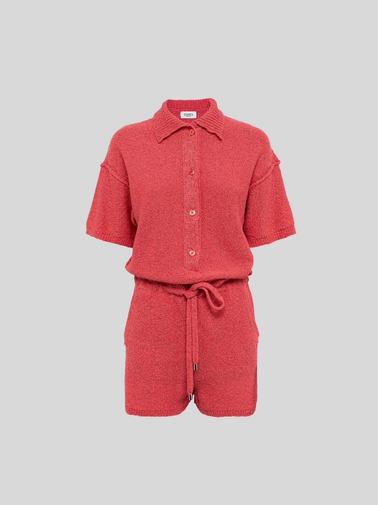 SHORT CASHMERE AND SILK JUMPSUIT