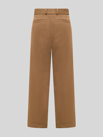 GABARDINE TROUSERS