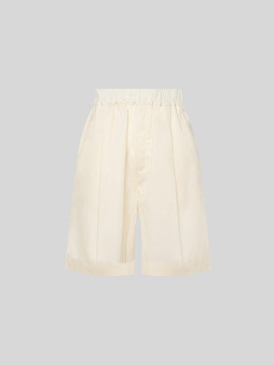 BERMUDA GAMBA LARGA IN COTONE