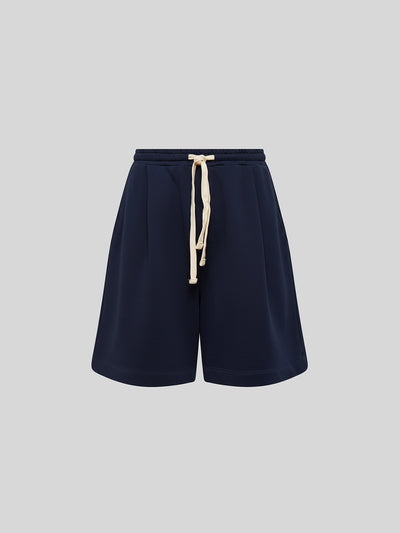 SHORT IN FELPA DI COTONE