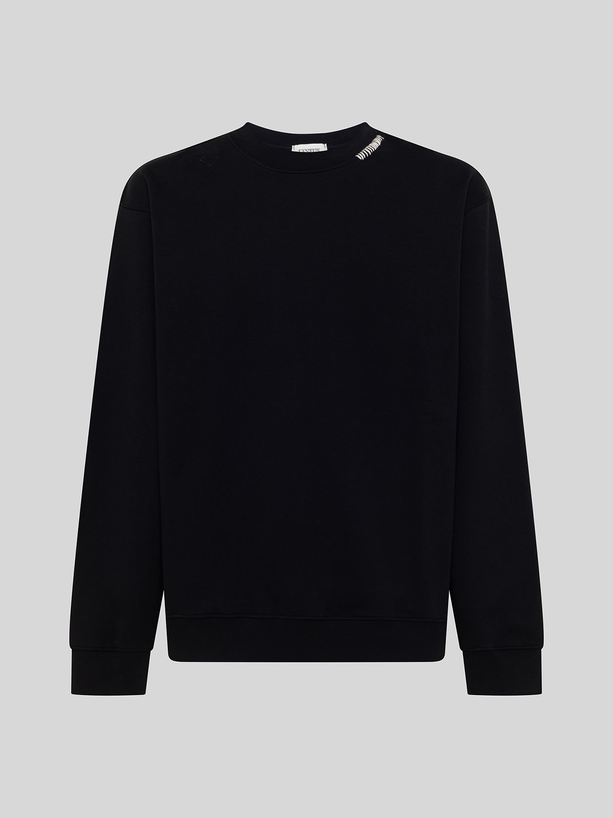 FELPA GIROCOLLO IN COTONE