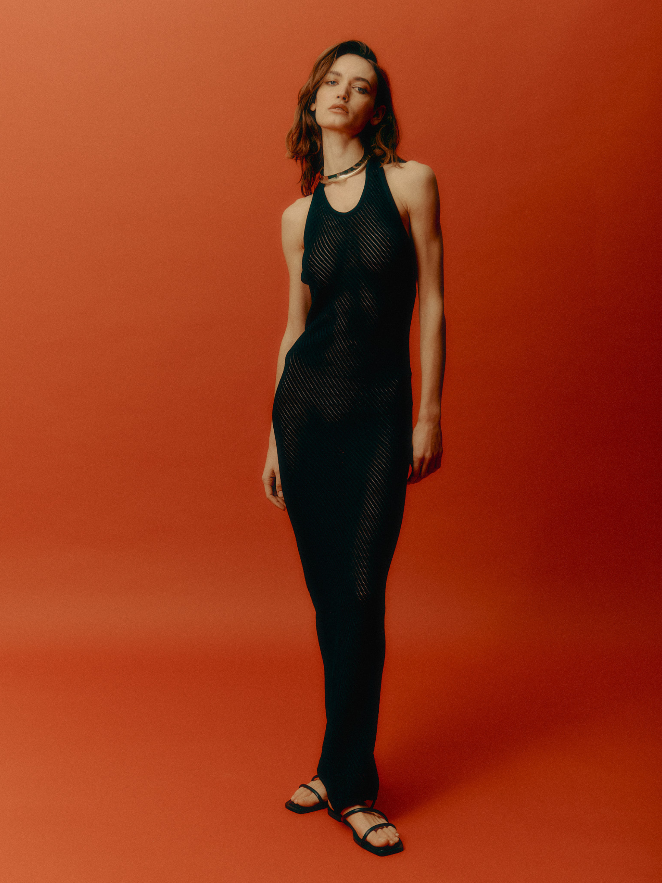 Knitted dress