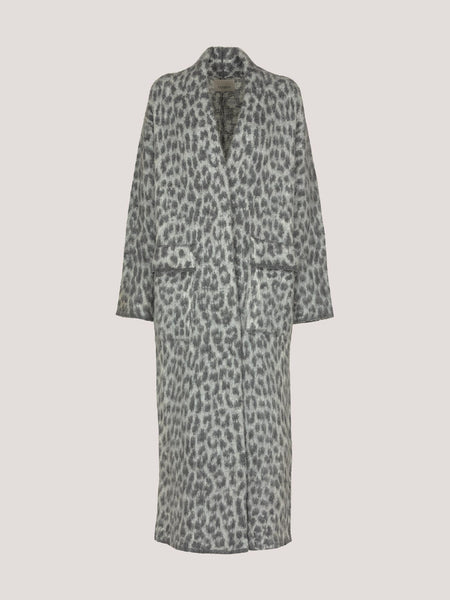 ANIMALIER SPOTTED LONG COAT